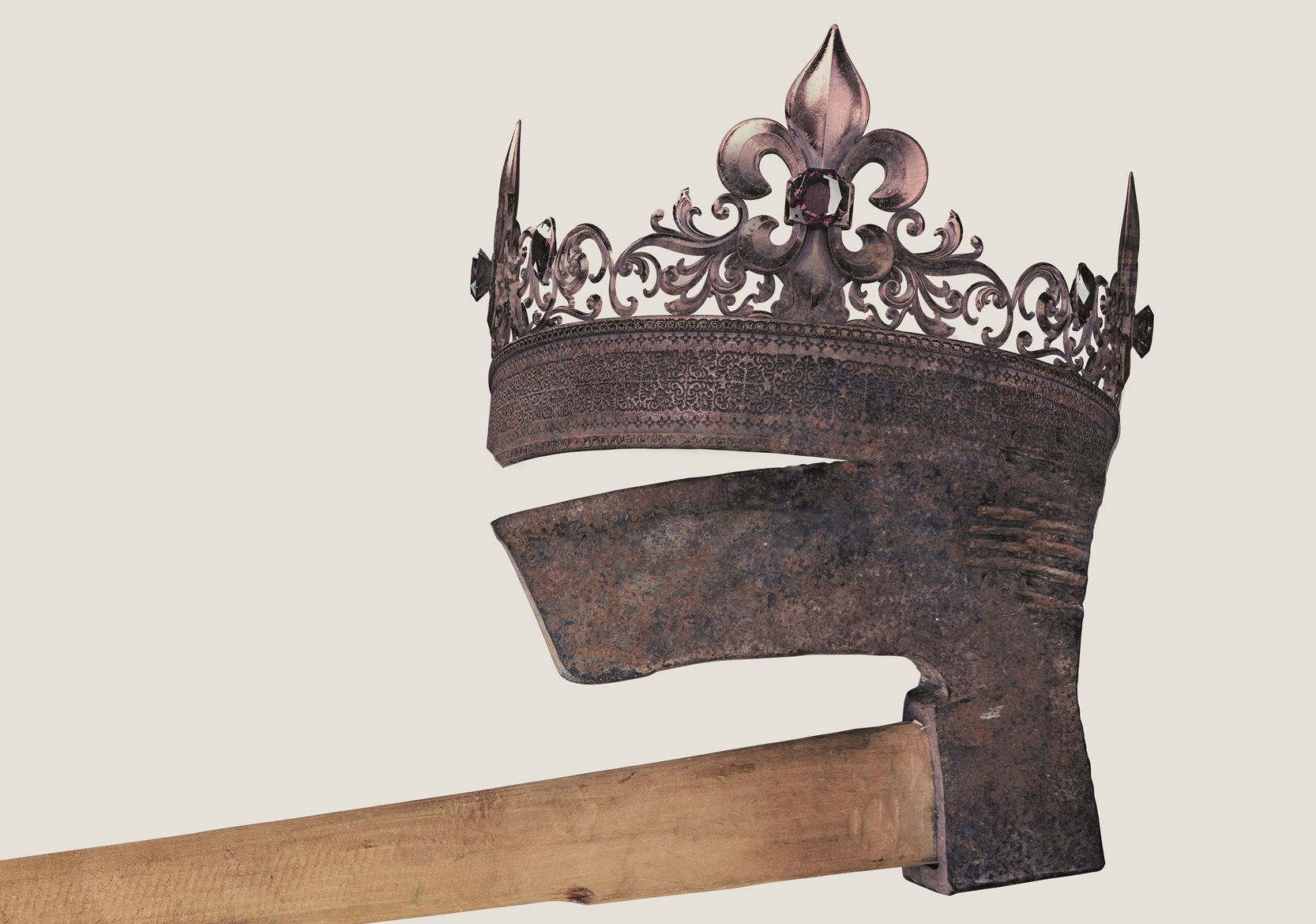 Emblemat przedstawienia MARIA STUART Friedricha Schillera w reż. Grzegorza Wiśniewskiego. Fot. Maciej Landsberg, projekt: Elipsy
